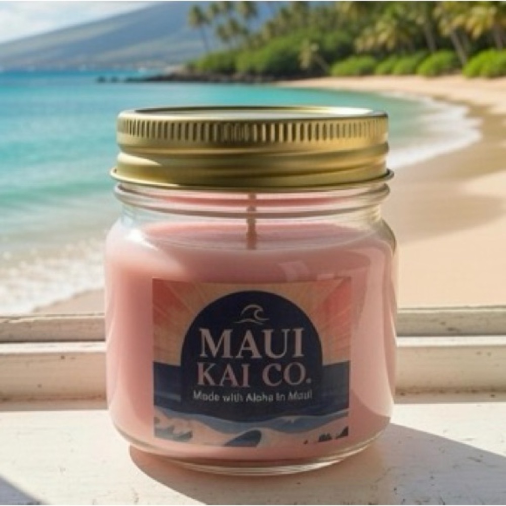 Pink Scented Candle